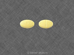 Pill Finder: barr 555 444 Yellow Elliptical / Oval - Medicine.com